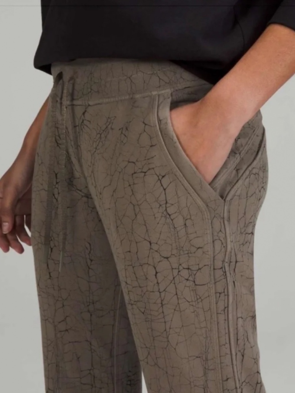 LULULEMON Warm Down Jogger 7/8 LengthTo Dye For Tye Dye Women’s Size 8 - Picture 3 of 8